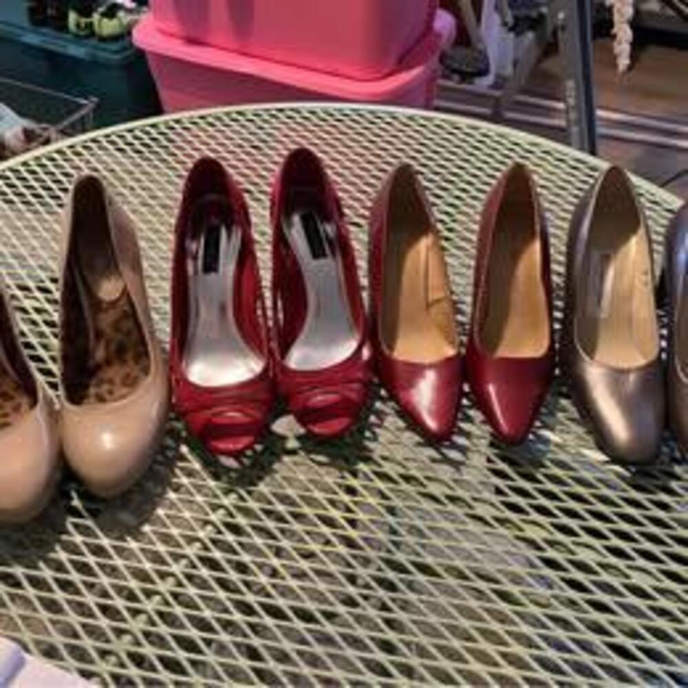 Set of 4 High Heel Shoes